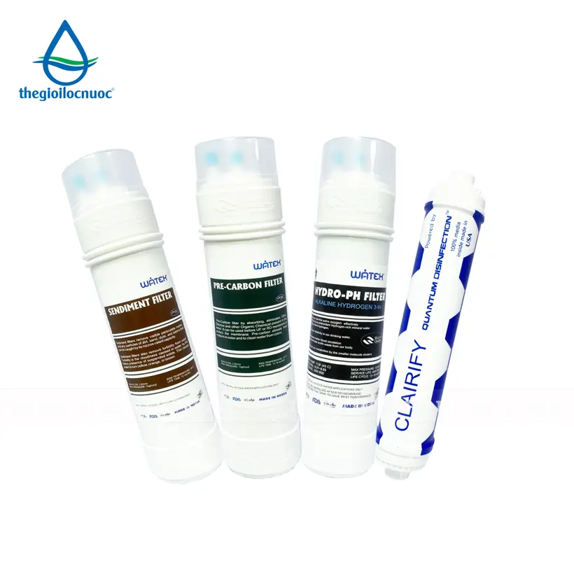 Combo lõi lọc nâng cấp đúc nguyên khối (combo 2), model: F-CB-DNK